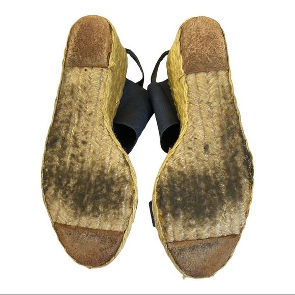 𝅺LAUREN RALPH LAUREN Carminda Espadrille Woven Wedge Sandals Shoes 9 - Picture 9 of 11